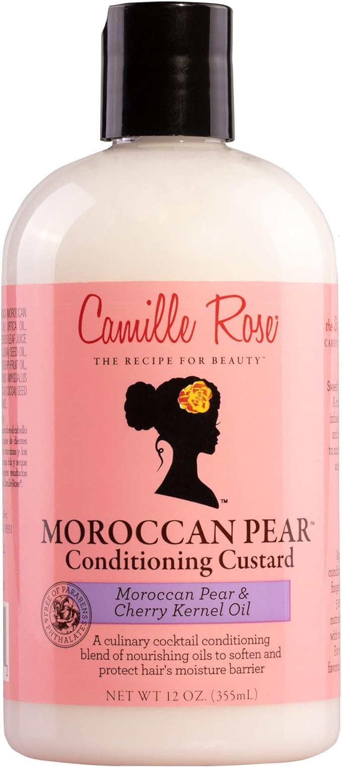 Camille Rose Pear Conditioning Custard (Original) لتنعيم الشعر – تغذية ولمعان طبيعي 🍐