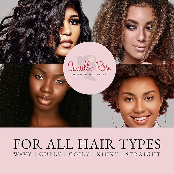 Camille Rose Pear Conditioning Custard (Original) لتنعيم الشعر – تغذية ولمعان طبيعي 🍐