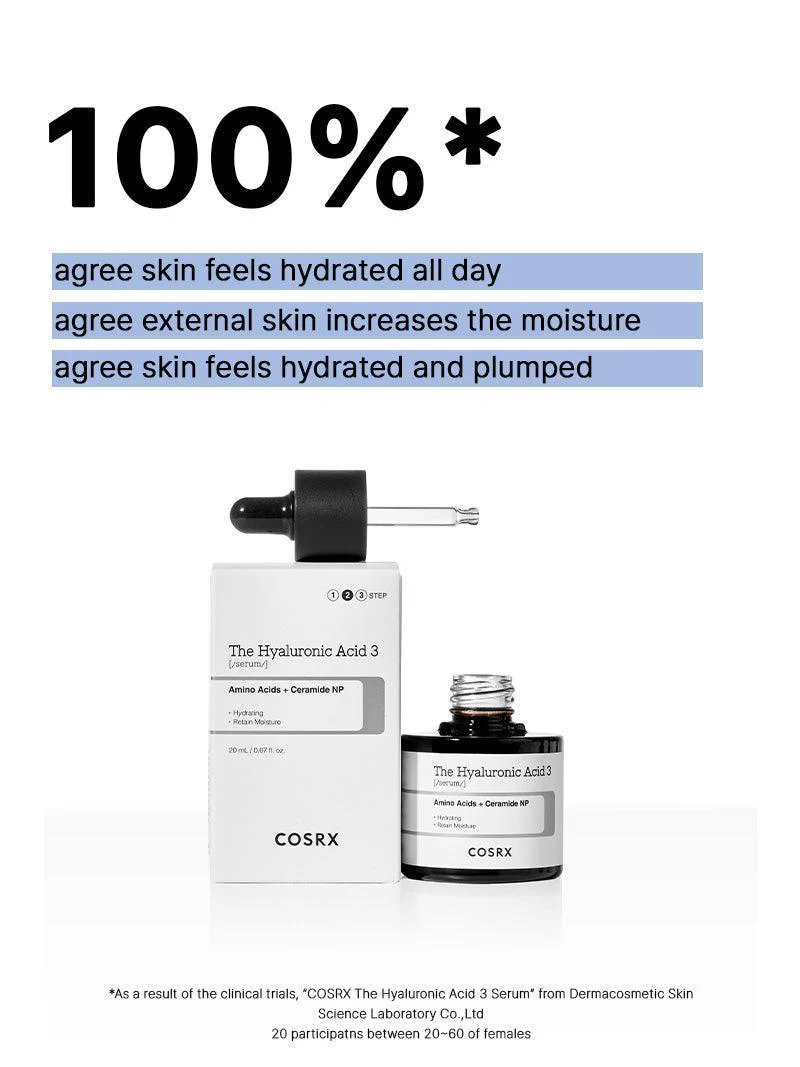 COSRX Acid 3 Serum (Original)- سيروم أسيد 3  تقشير وتفتيح وترطيب من أول استخدام