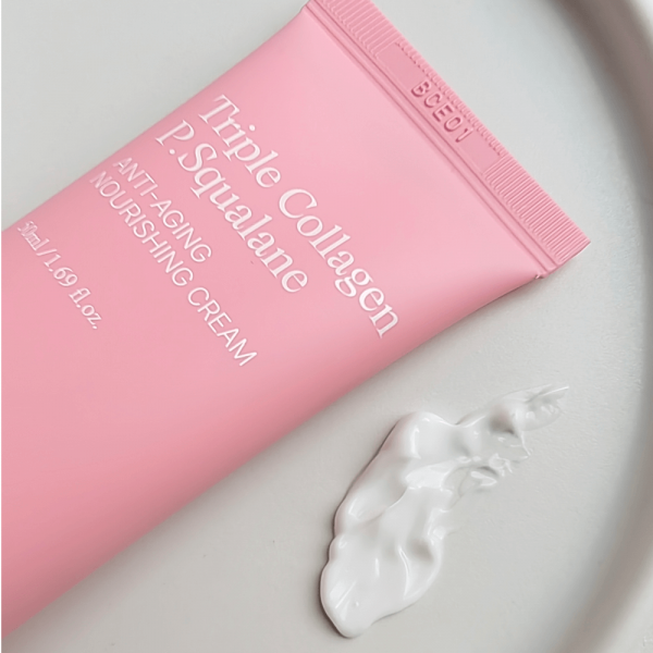Trimay - Triple Collagen P.Squalane Anti-Aging Cream (Original) - كريم ترطيب ومقاومة علامات التقدم في السن