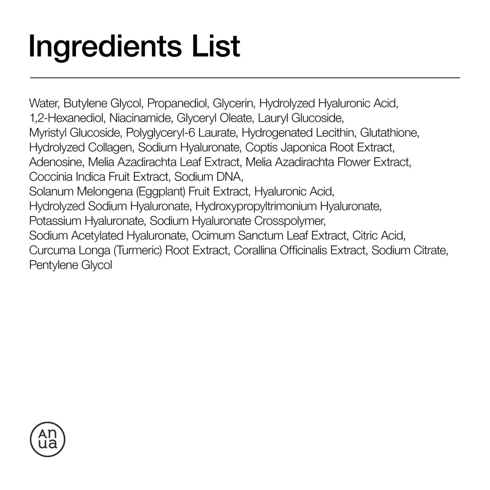 ANUA PDRN Hyaluronic Acid Capsule 100 Serum (original) - سيروم ترطيب وتجديد البشرة – قوام خفيف يشبه قطرات الماء