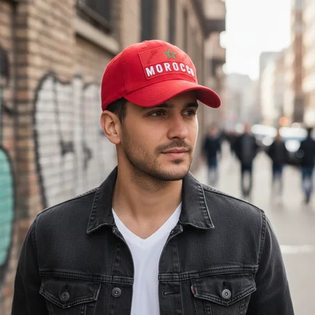 قبعة المنتخب المغربي الرسمية