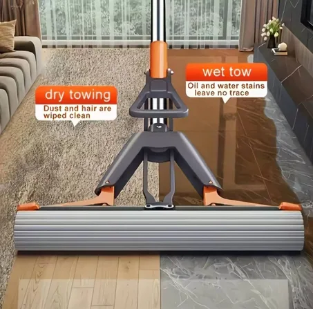 أداة التنظيف المنزلية ممسحة إسفنجية عصرية