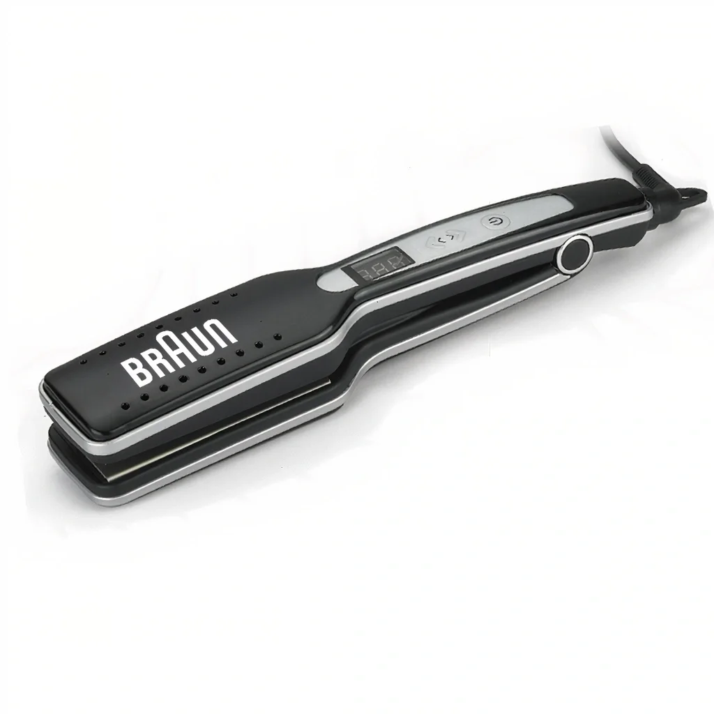 مكواة فرد الشعر بالبخار براون-Braun Steam Hair Straightener