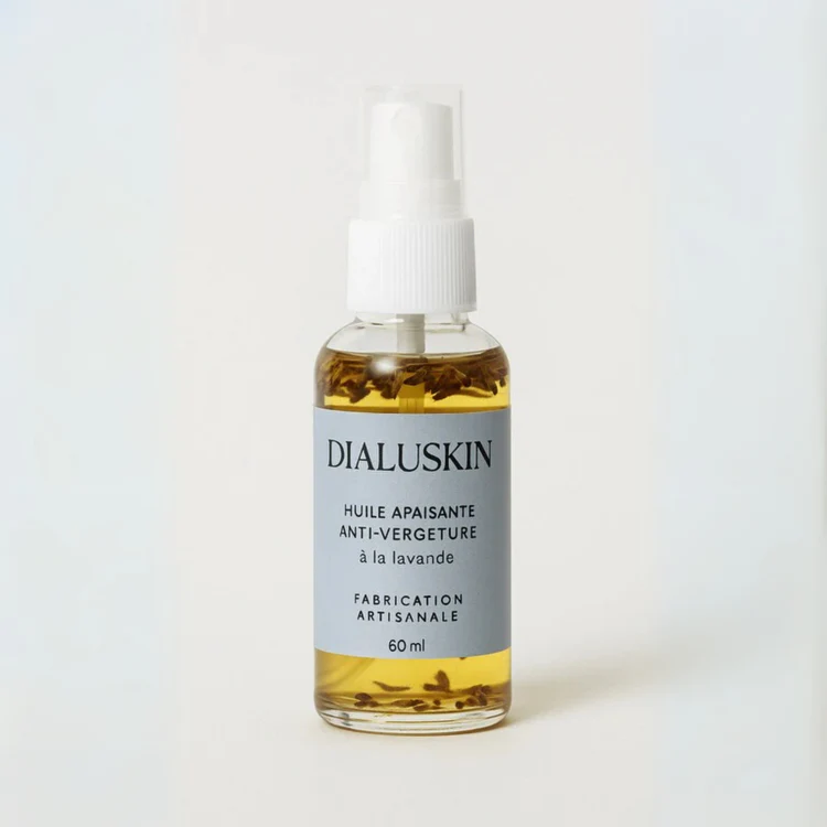 Huile de vergetures apaisante à base de lavande