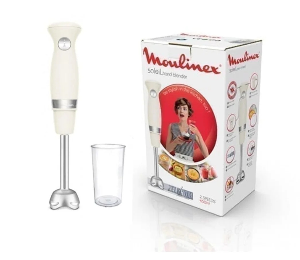 🇫🇷 Mixeur Plongeant Moulinex Soleil 450W ⚡