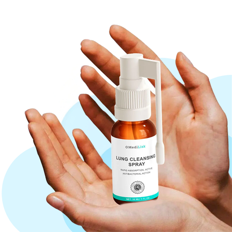 Respira Libremente – Potente Spray Desintoxicante para los Pulmones