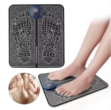 جهاز تدليك القدم بتقنية التحفيز الكهربائي للعضلات