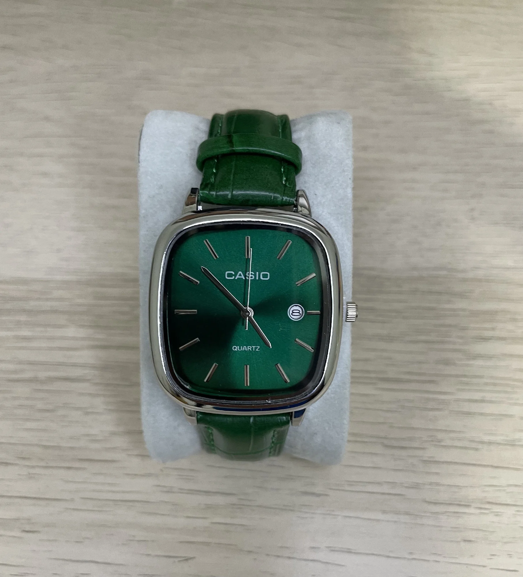 CASIO CUIR VERT