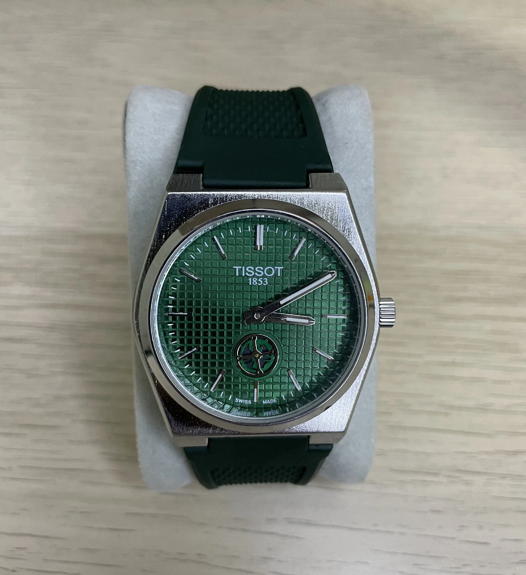TISSOT SILICONE VERT