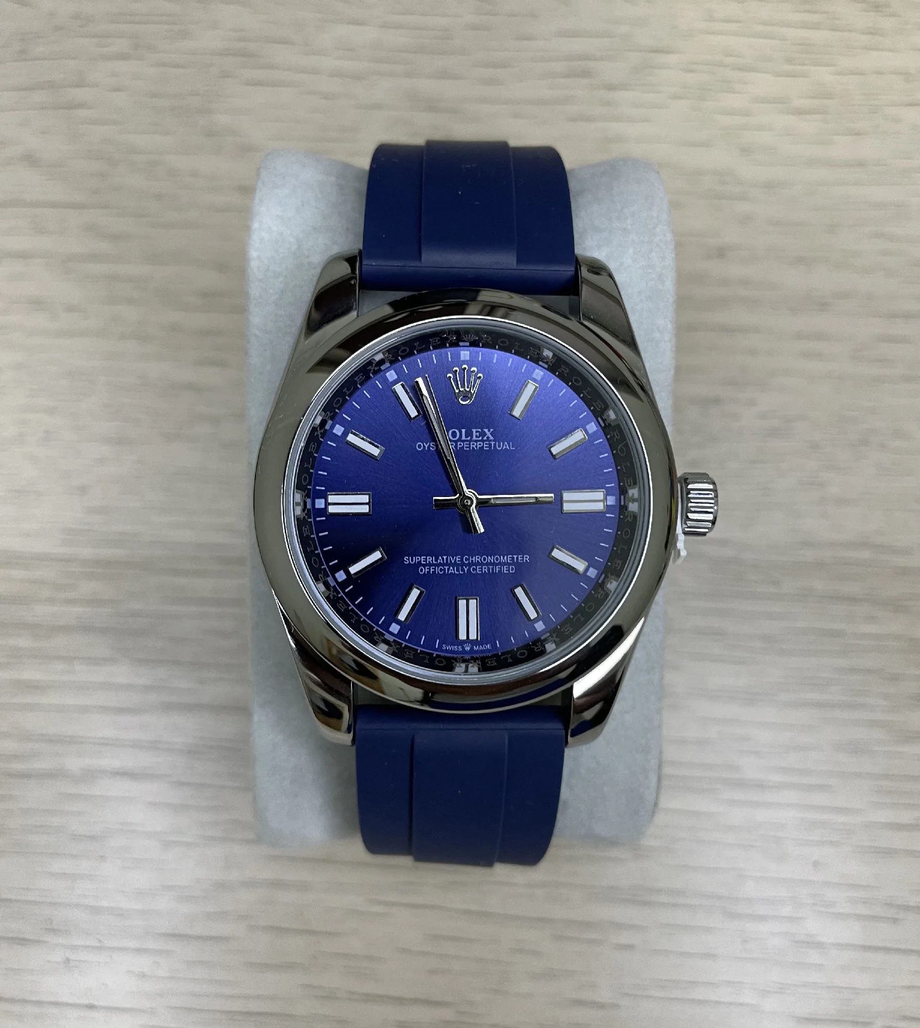 ROLEX SILICONE BLEU NUIT