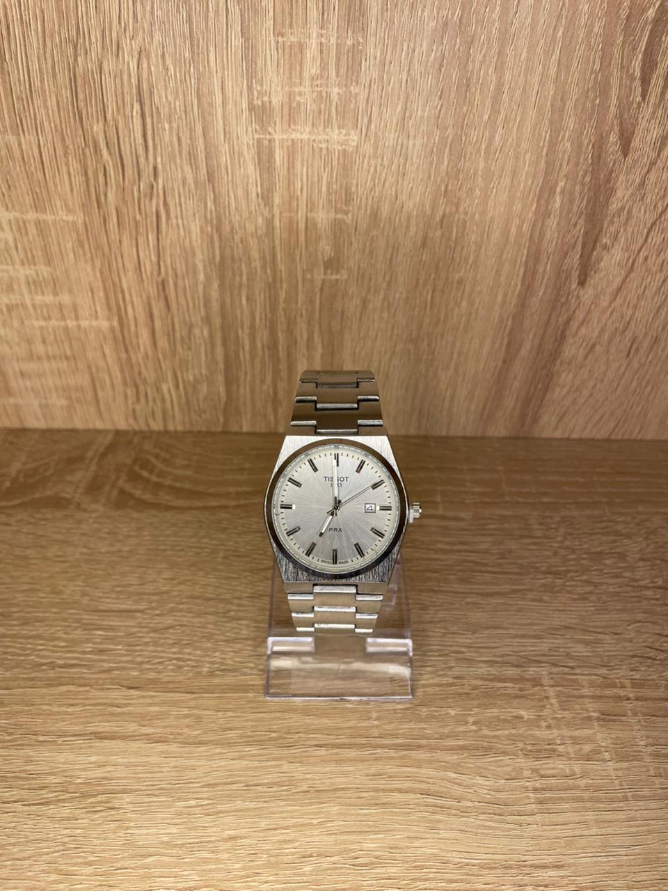 TISSOT ACIER TABLEAU BLANC