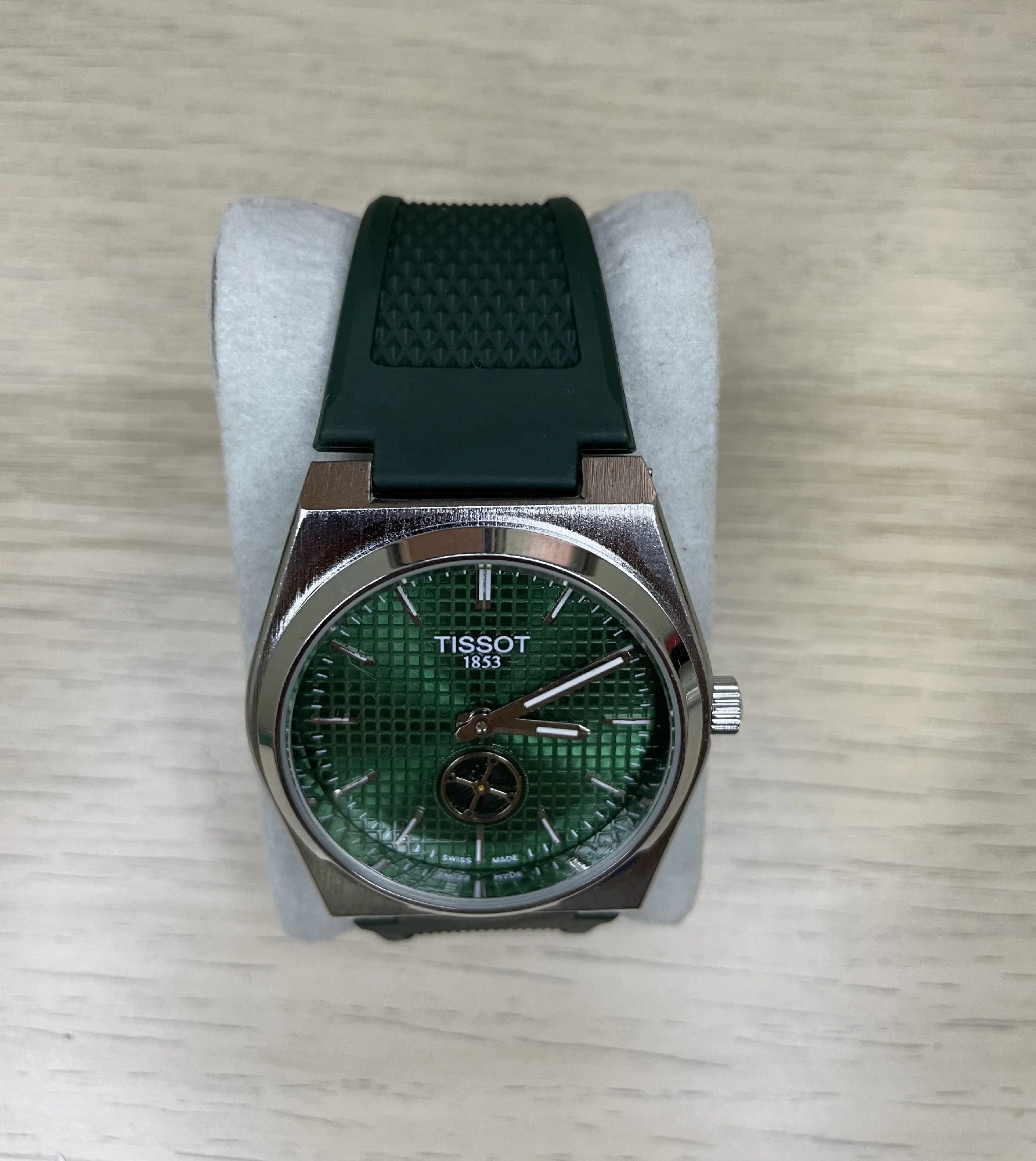 TISSOT SILICONE VERT