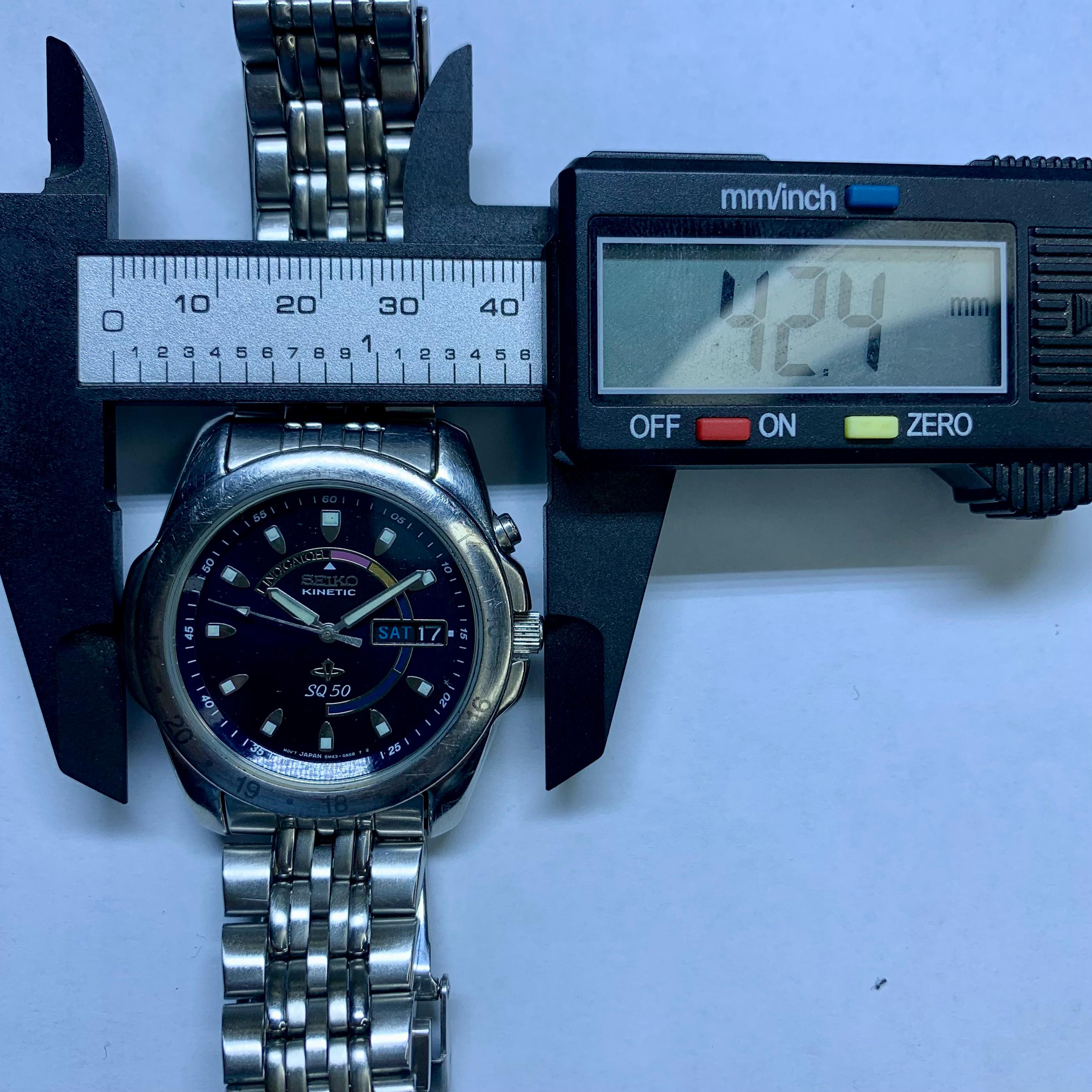 SEIKO KINETIC SQ50 AUTOMATIC QUARTZ