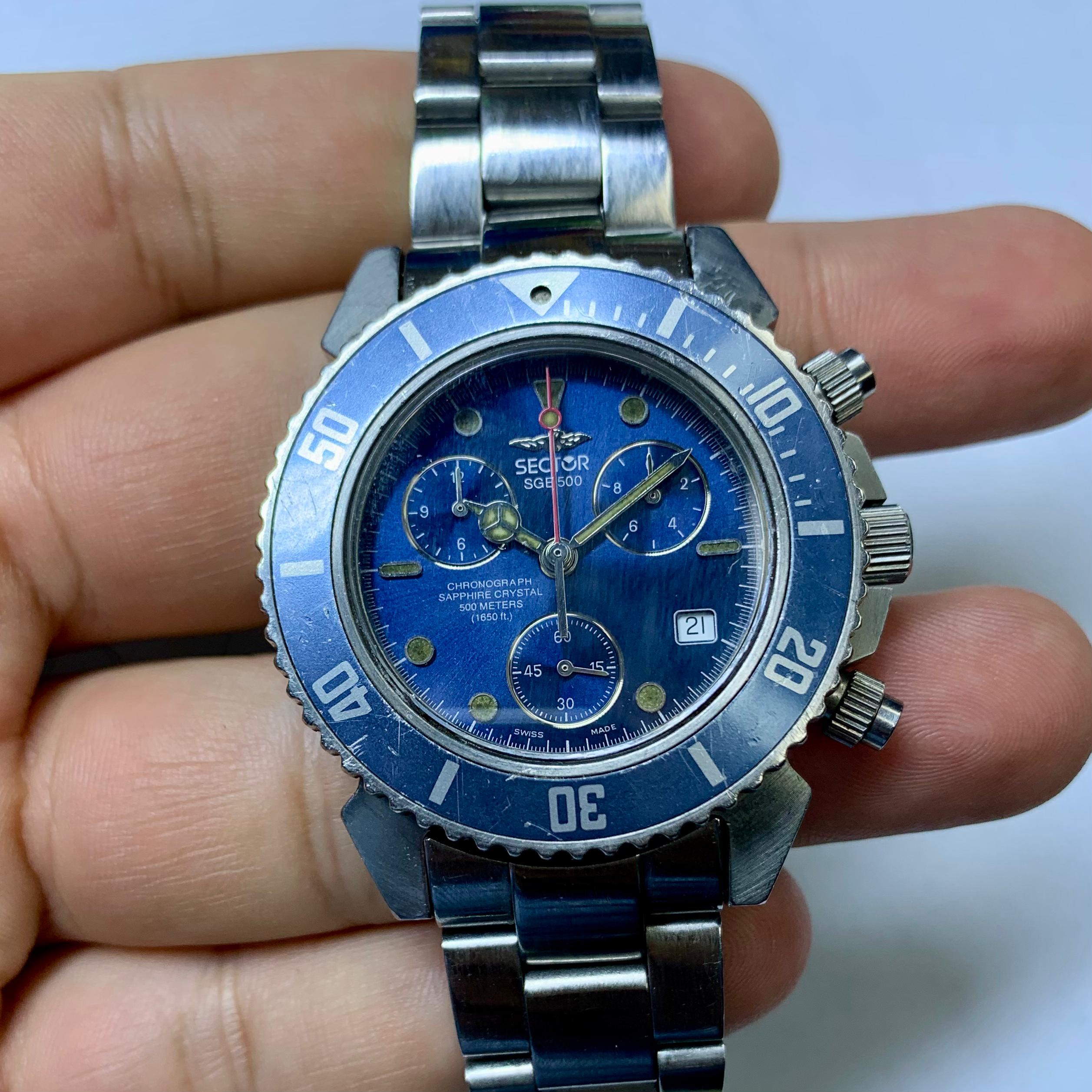 SECTOR SGE 500 CHRONOGRAPH