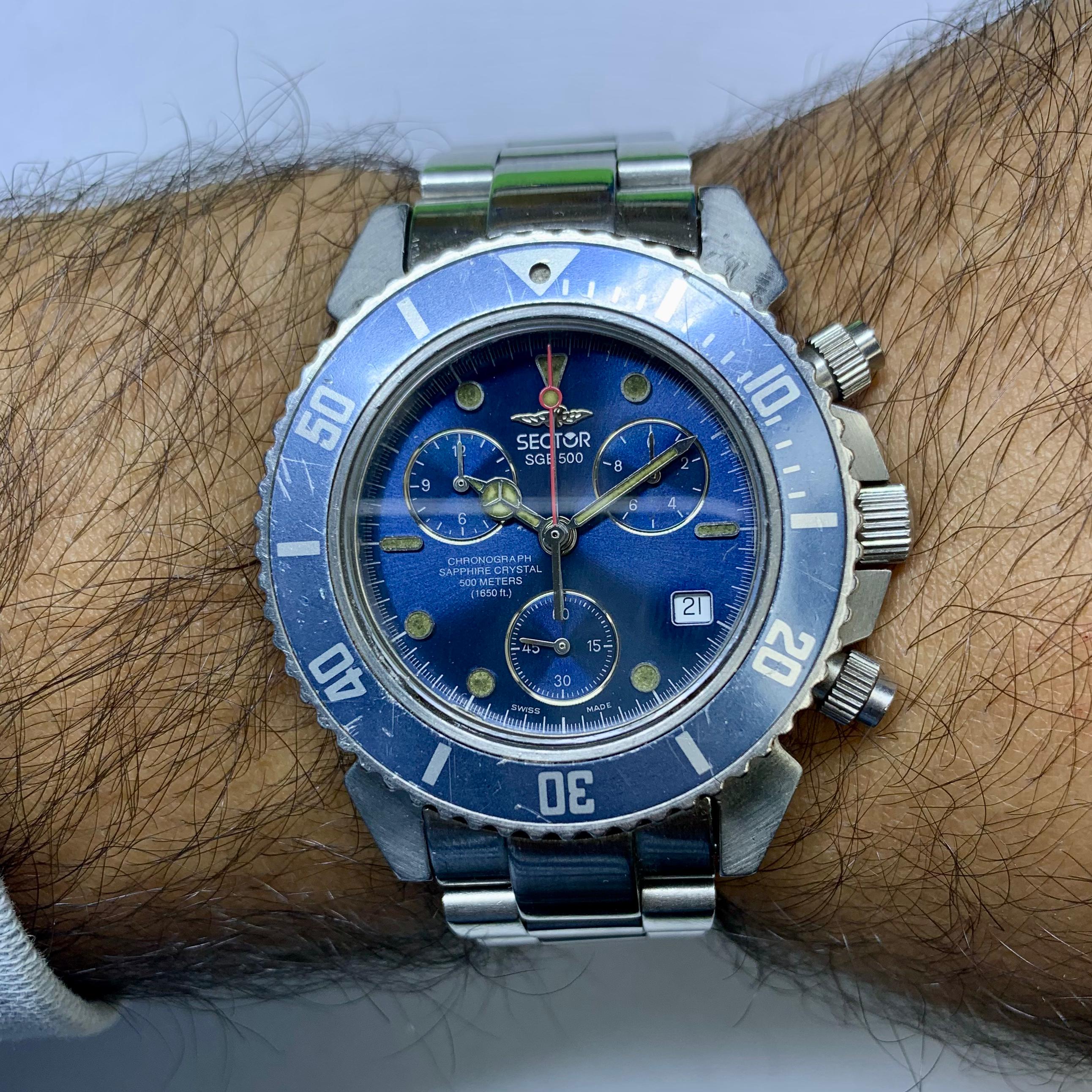 SECTOR SGE 500 CHRONOGRAPH