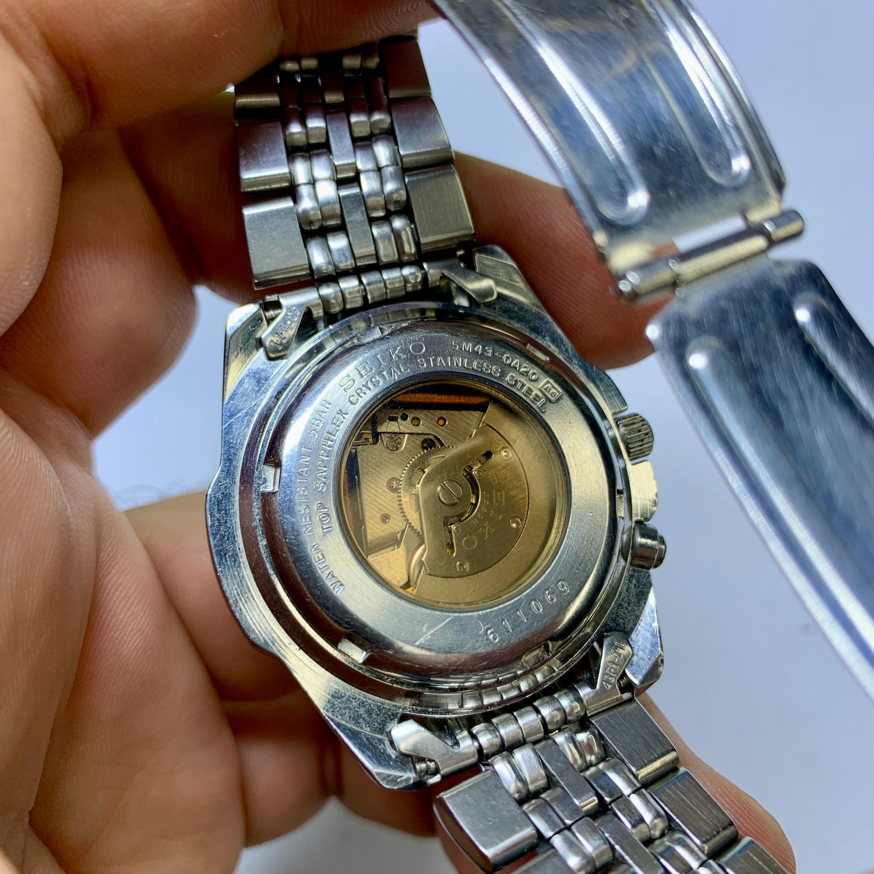 SEIKO KINETIC SQ50 AUTOMATIC QUARTZ
