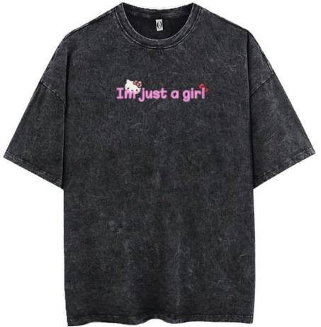 TSHIRT M JUST A GIRL