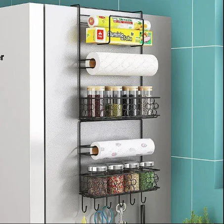 الرف المنظم المغناطيسي للثلاجة