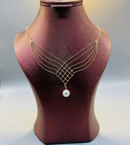 ❤️❤️  قلادة لؤلؤة حورية البحر  ❤️❤️