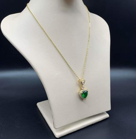 #colier  coeur identique L’or Anti Allergique 💓