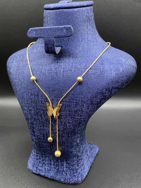 chain  Papillon Gold #acierinoxydable 😍