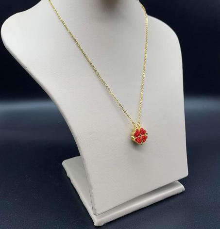 قللادة القلوب المغناطيسية على شكل 4 قلوب و شكل ترافل دوبل فاص