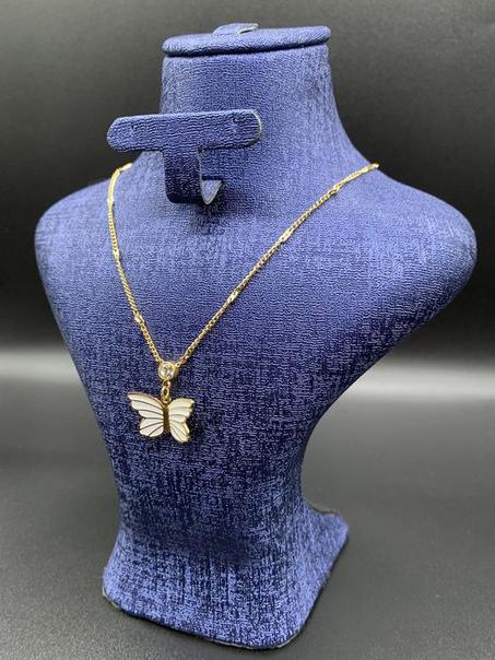 chain Papillon Nacre #acierinoxydable 😍