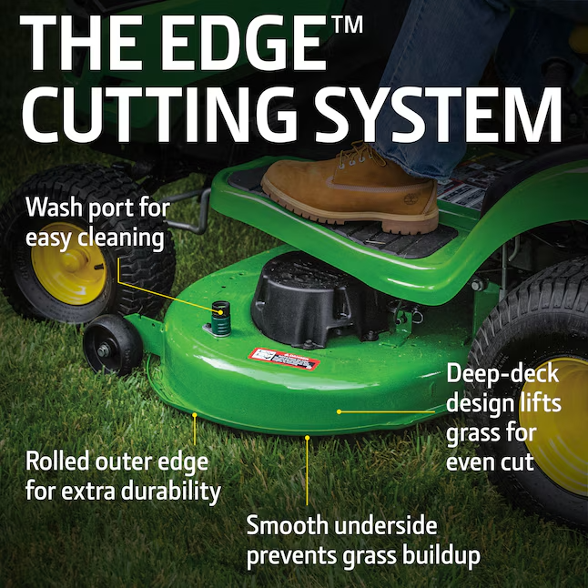 John Deere S170 48-in 24 -HP V-twin Gas Riding lawn mower