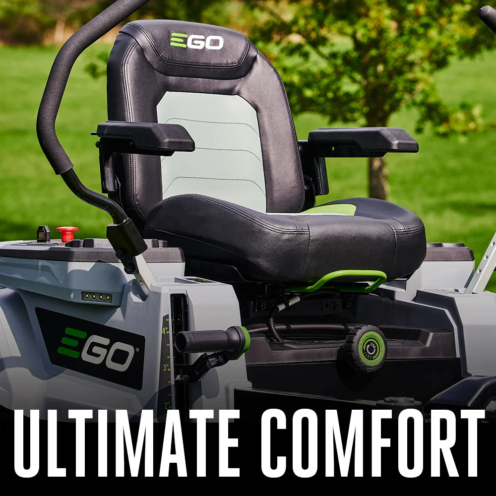 EGO Power+ Z6 ZT4205S 42 in. 56 V Battery Zero Turn Riding Mower Kit (Battery & Charger) W/ FOUR 12.0 AH BATTERIES