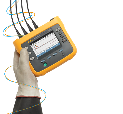 Fluke 1736 & 1738 Three-Phase Power Quality Loggers