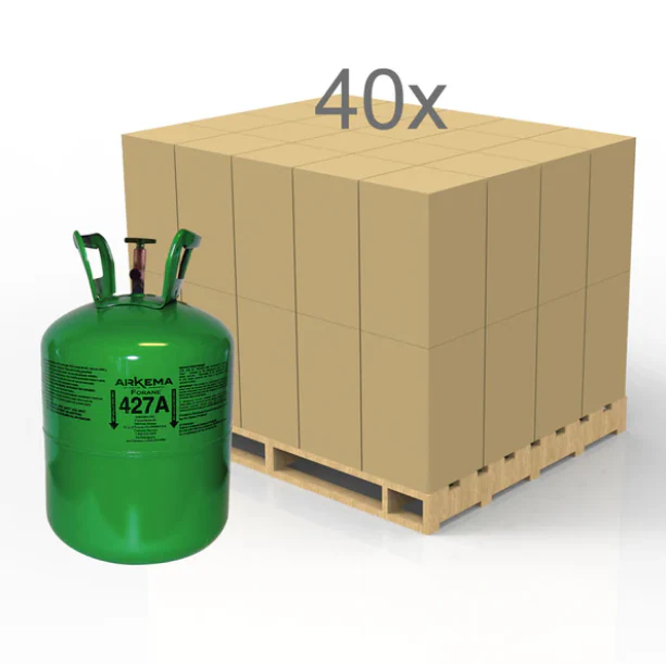 10 Cylinders Premium R-427A 25 LB Refrigerant for Efficient Cooling Solutions