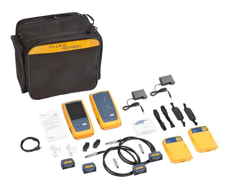 FLUKE Networks DSX2-8000-INT | Cat 8 CableAnalyzer Kit – 2GHz | Versiv2 + WLAN
