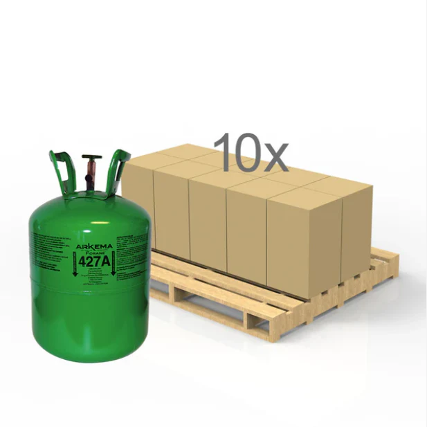 10 Cylinders Premium R-427A 25 LB Refrigerant for Efficient Cooling Solutions