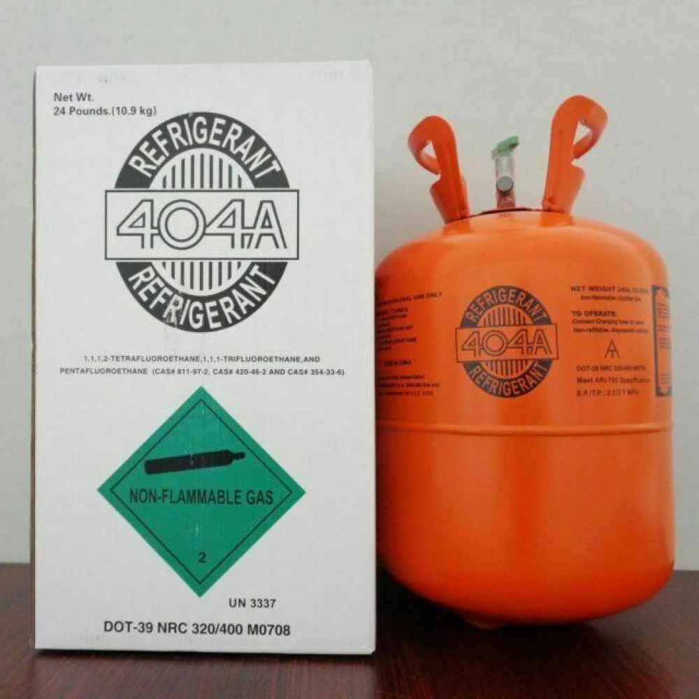 10 Cylinders Professional Grade R-404A 24 LB Refrigerant for Industrial Cooling Systems