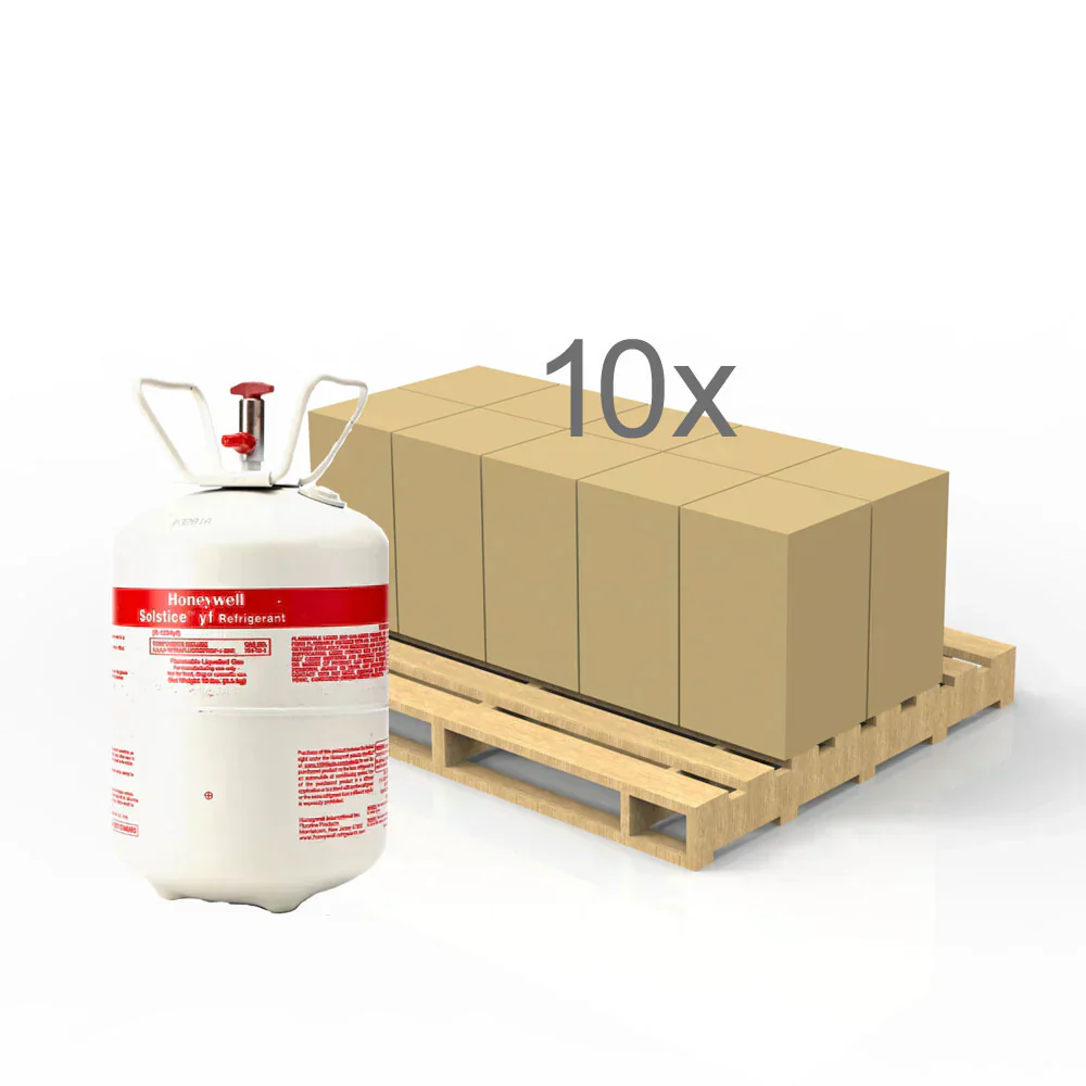 10 Cylinders R1234YF Professional Grade Refrigerant 10 for Cooling Systems