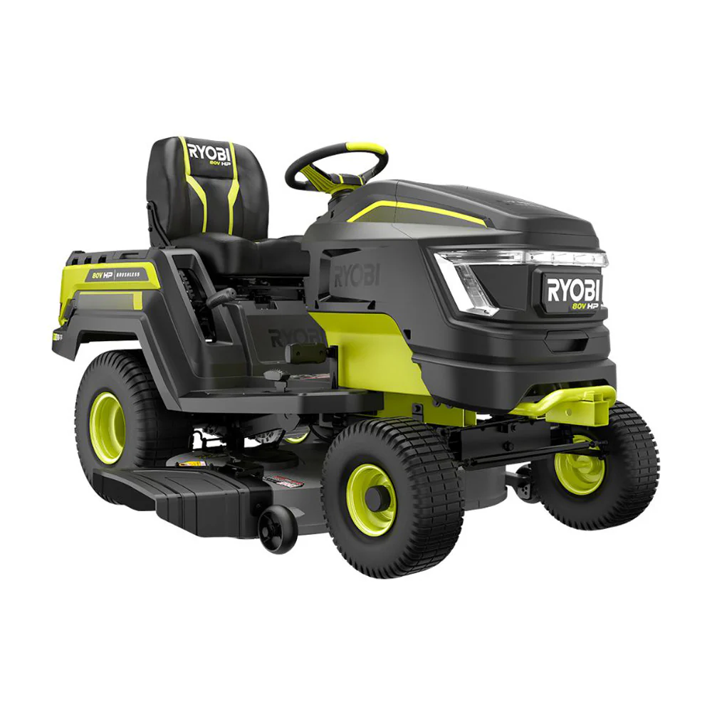 80V HP BRUSHLESS 42" BATTERY CORDLESS ELECTRIC RIDING LAWN TRACTOR KIT