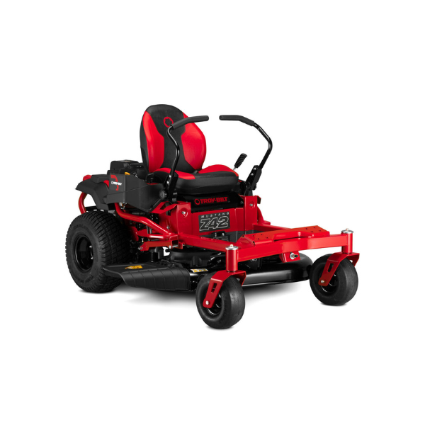 Troy-Bilt Mustang 42 in. 22 HP V-Twin Kohler 7000 Series Engine Dual Hydrostatic Drive Gas Zero Turn Riding Lawn Mower