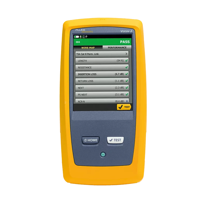 FLUKE Networks DSX2-8000-INT | Cat 8 CableAnalyzer Kit – 2GHz | Versiv2 + WLAN