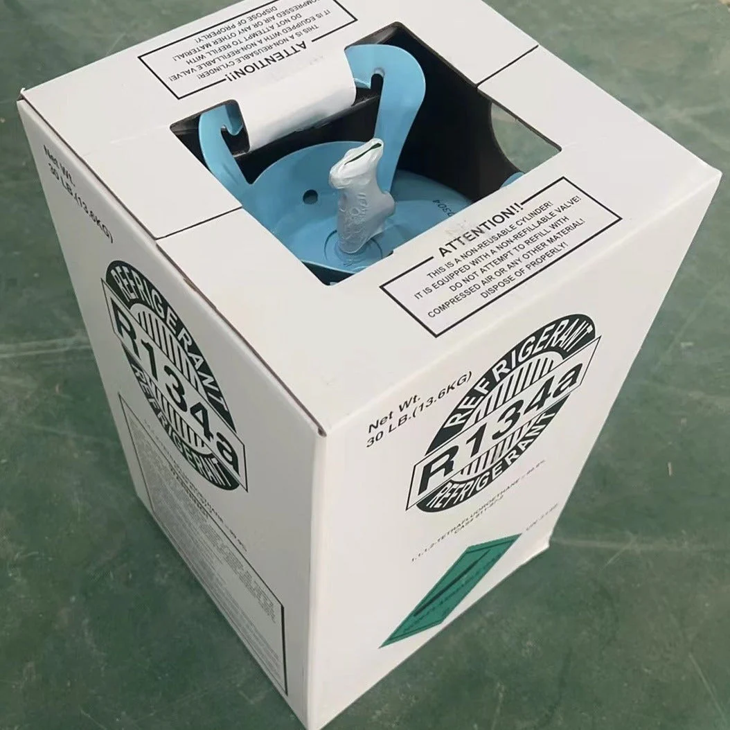 10 Cylinders Premium Grade R134A Refrigerant - 30Lb Capacity for Efficient Cooling Systems