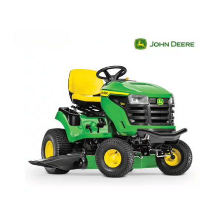 John Deere S140 48 in. 22 HP V-Twin Gas Hydrostatic Riding Lawn Mower