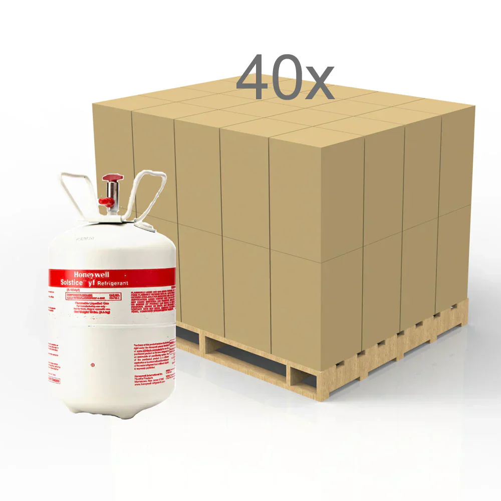 10 Cylinders R1234YF Professional Grade Refrigerant 10 for Cooling Systems