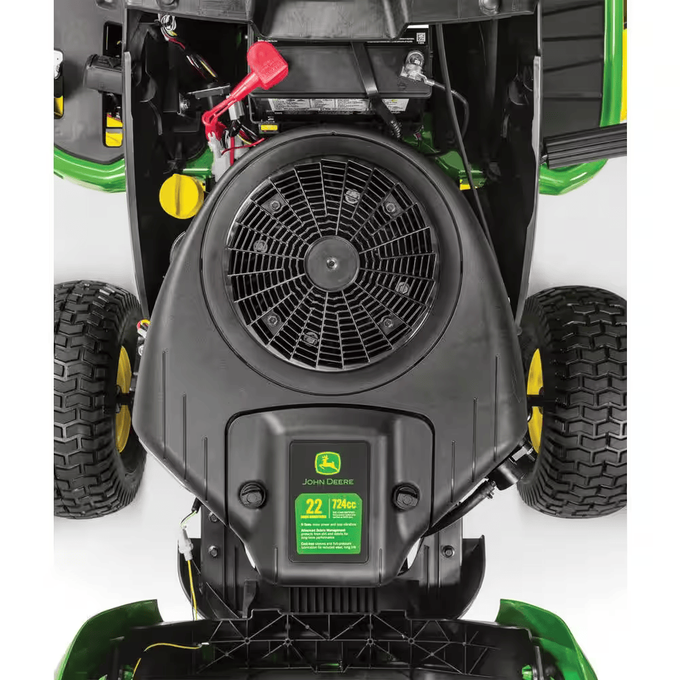 John Deere S140 48 in. 22 HP V-Twin Gas Hydrostatic Riding Lawn Mower