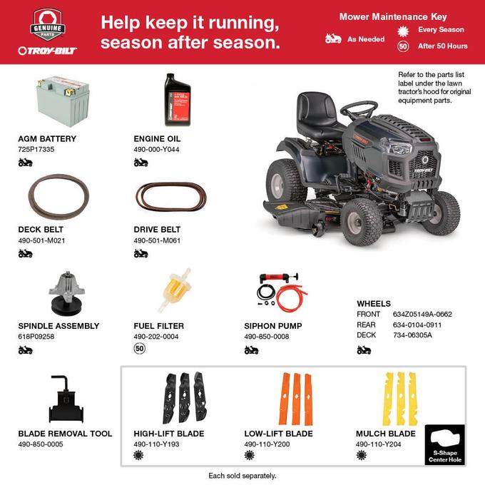 Troy-Bilt Super Bronco XP 50 in. Fabricated Deck 24 HP V-Twin Kohler 7000 Series Engine Hydrostatic Drive Gas Riding Lawn Tractor