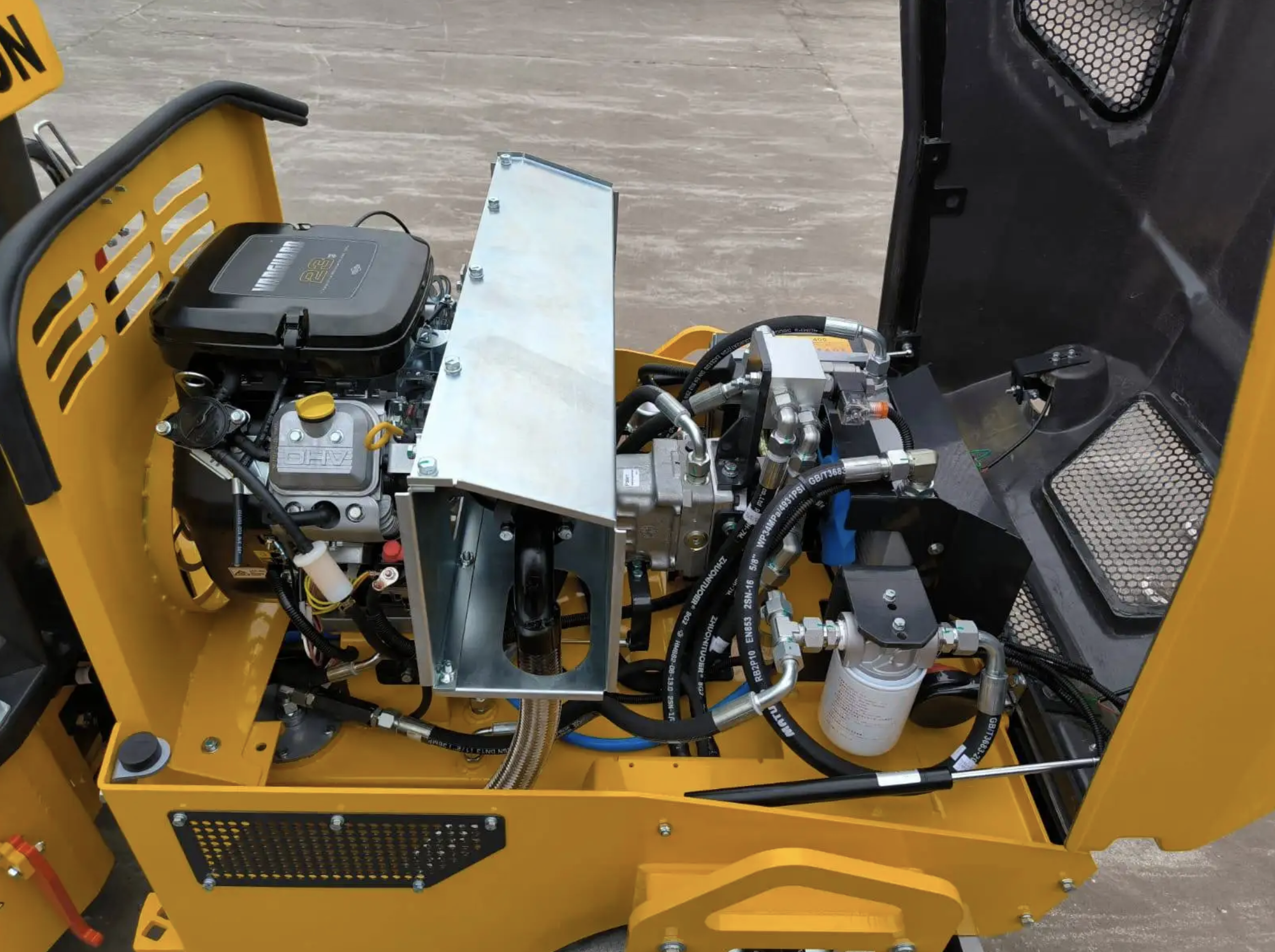 TYPHON FURY 1.5 Ton Vibratory Compactor Asphalt Roller USA