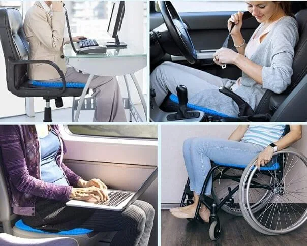 افضل وسادة للذين يجلسون فترات طويلة على مقعد العمل او السيارة