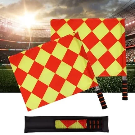 Football referee flags