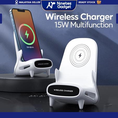 شاحن لاسلكي متعدد الاستخدامات