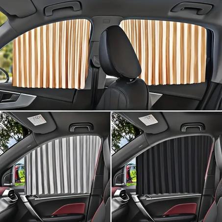 ستائر السيارة اللاصقة