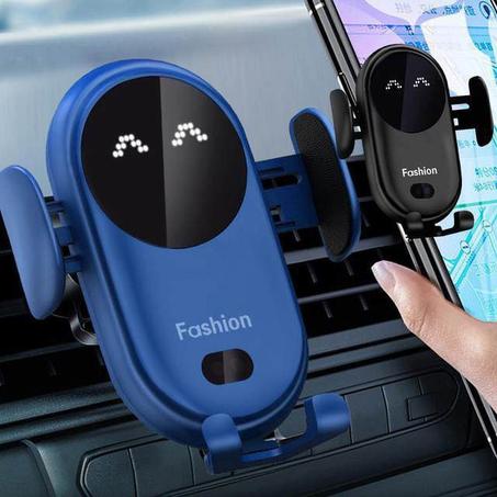 🔋🚗  شاحن وحامل هاتف ذكي للسيارة